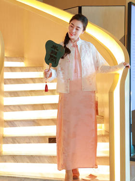 【抖音专属】睡莲·新中式上衣（25810024-缟羽-结缘款）