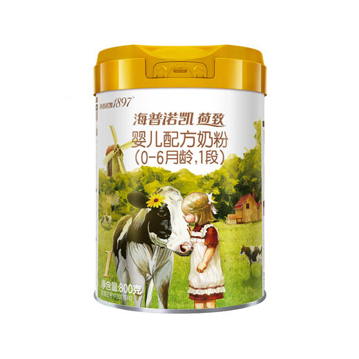 海普诺凯1897荷致A2蛋白奶源版婴儿配方奶粉1段800g 商品图0