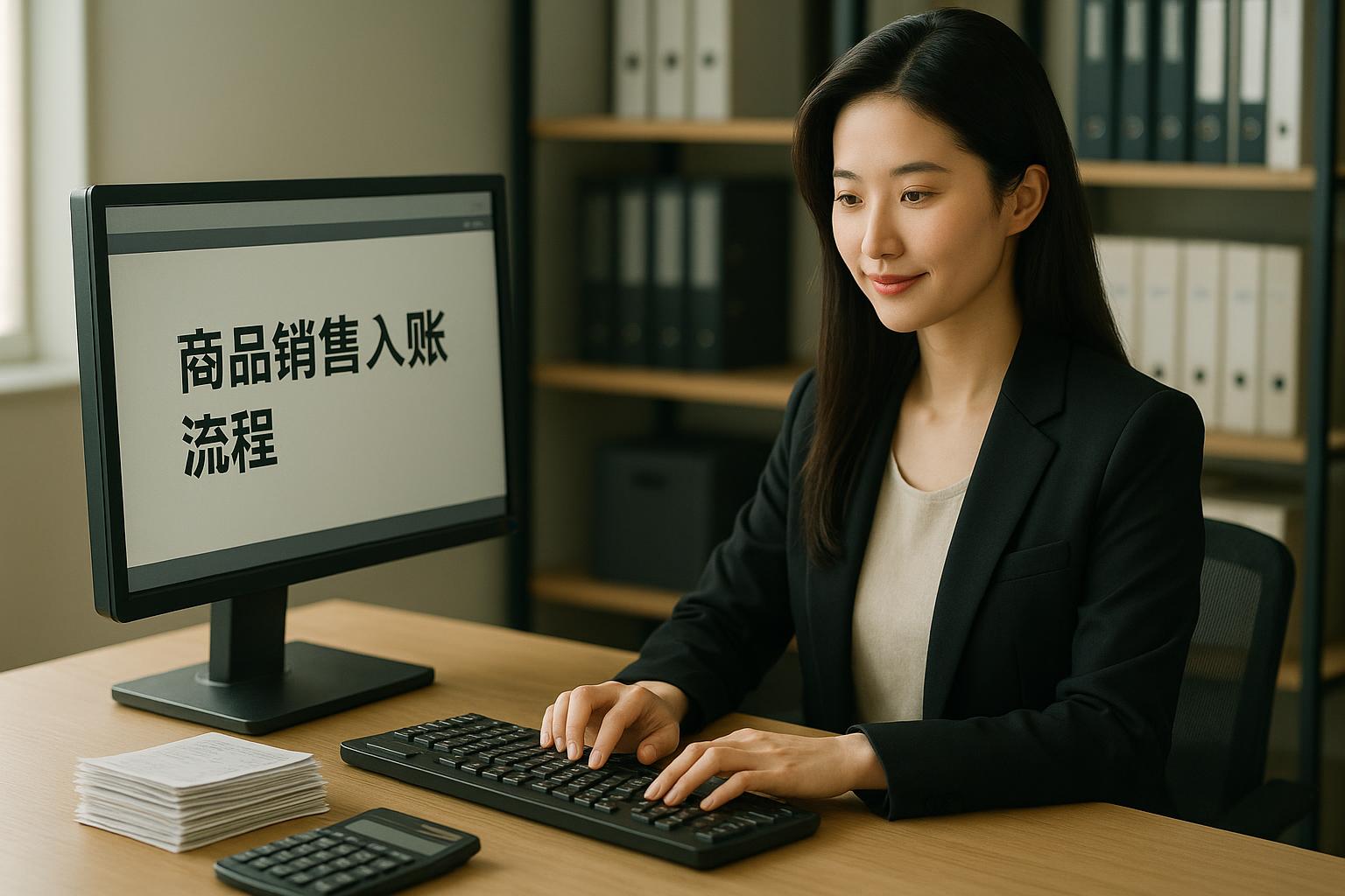 门店销售入账流程有哪些关键步骤？