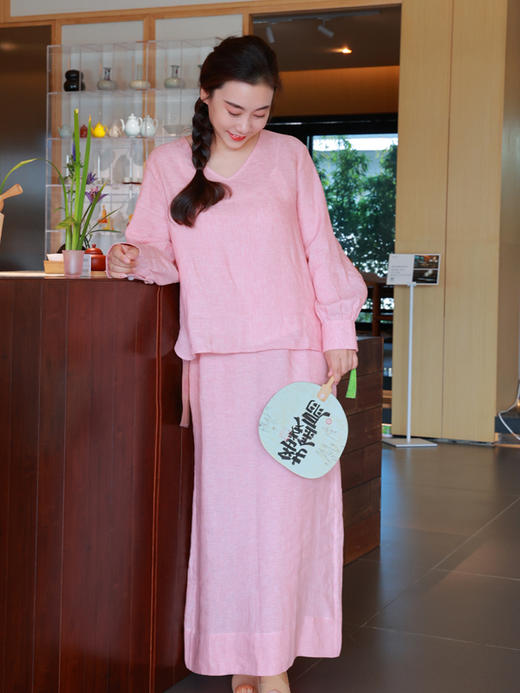 【2026东衣作】半裙（25806022秋曦晚照-结缘款） 商品图4