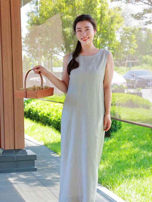 【2026东衣作】无袖连衣裙（23718075假山南-结缘款） 商品图0