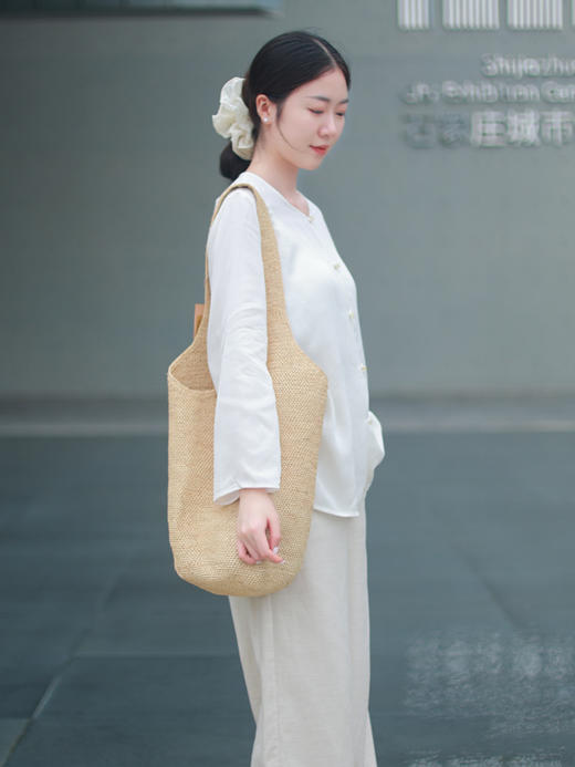 【抖音专属】缟羽·新中式衬衣(25710430-缟羽) 商品图2