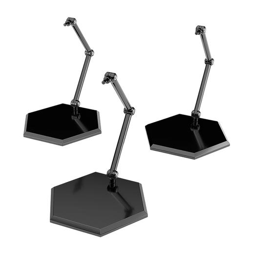 【GSC现货】THE 简易支架×3 （黑色）【手办＆模型用】〈HEX〉型 商品图4
