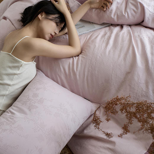 自然醒60支轻奢提花磨毛四件套系列HS 商品图6