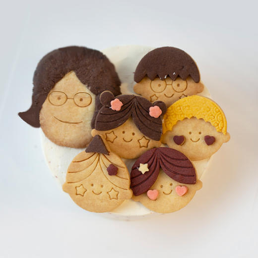 教师节「人才济挤」桂花糯米圆子味蛋糕 商品图1