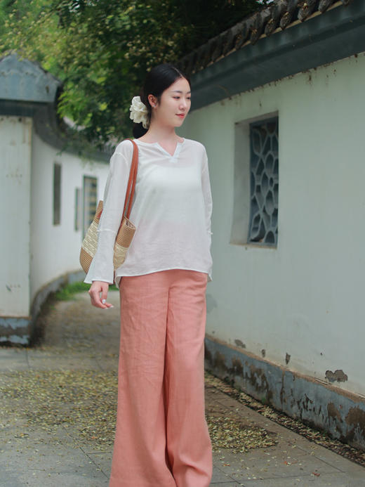 【抖音专属】逐光·套头衫（23708159-凝脂） 商品图0