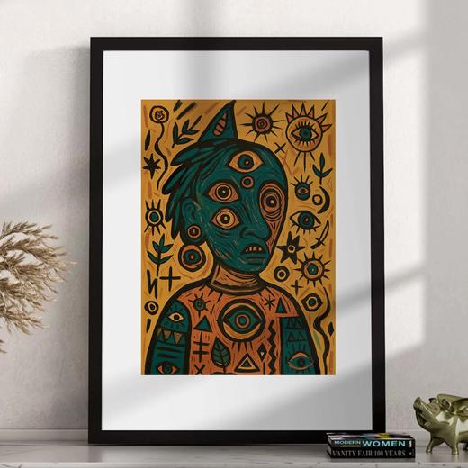 Yuki作品「部落先知」系列之《共情者》 商品图0