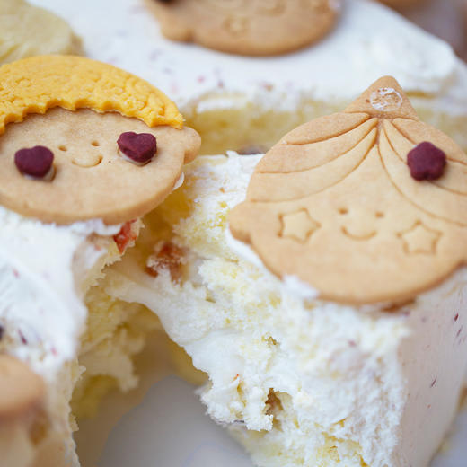 教师节「人才济挤」桂花糯米圆子味蛋糕 商品图3