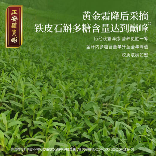 正安 铁皮石斛 深度润养告别干燥 煲汤食材冲泡用料 螺旋紧实胶质浓郁 优质原材 90g/罐 商品图11