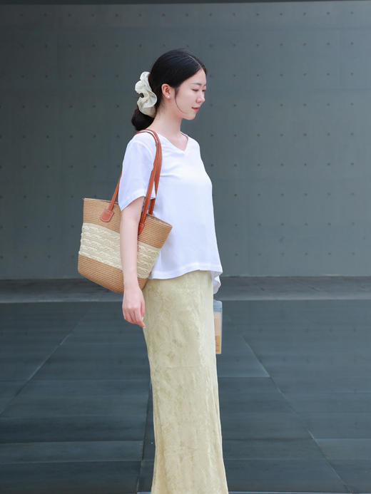 【抖音专属】明亮·新中式上衣（25808039-凝脂） 商品图0