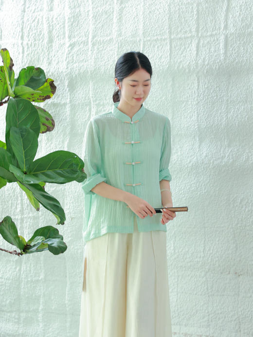 【抖音专属】天缥·中式衬衫（24710120-天缥） 商品图2