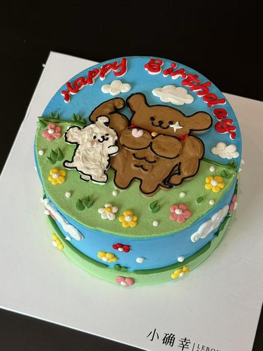 肌肉小狗·奶油蛋糕（图片是5寸效果） 商品图0