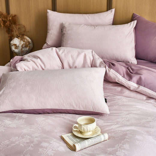 自然醒60支轻奢提花磨毛四件套系列HS 商品图2