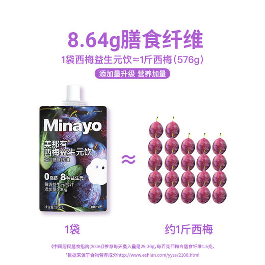 Minayo西梅益生元饮15袋 商品图4