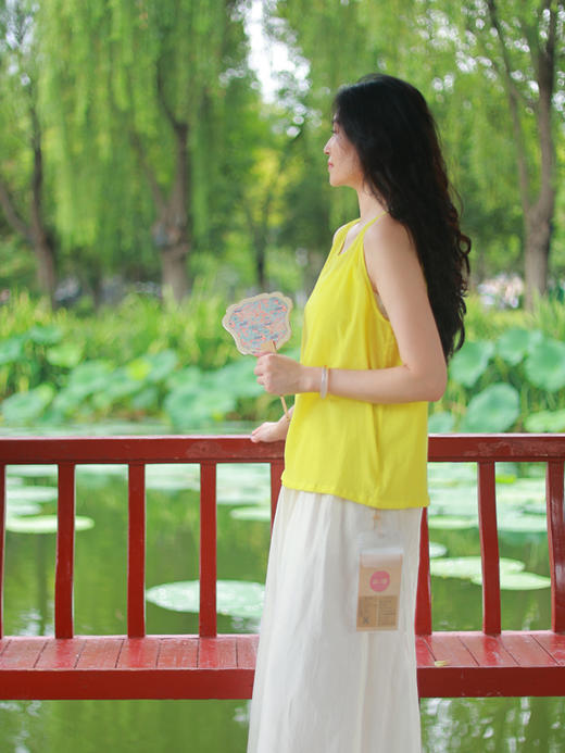 【抖音专属】黄白游·吊带（19718002黄白游） 商品图4