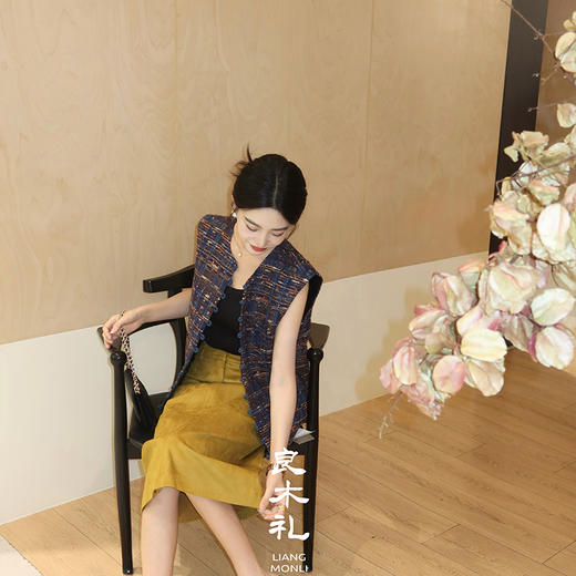 【预售7天】良木礼羊毛马甲（Q258436改Q2584316） 商品图2