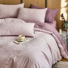 自然醒60支轻奢提花磨毛四件套系列HS