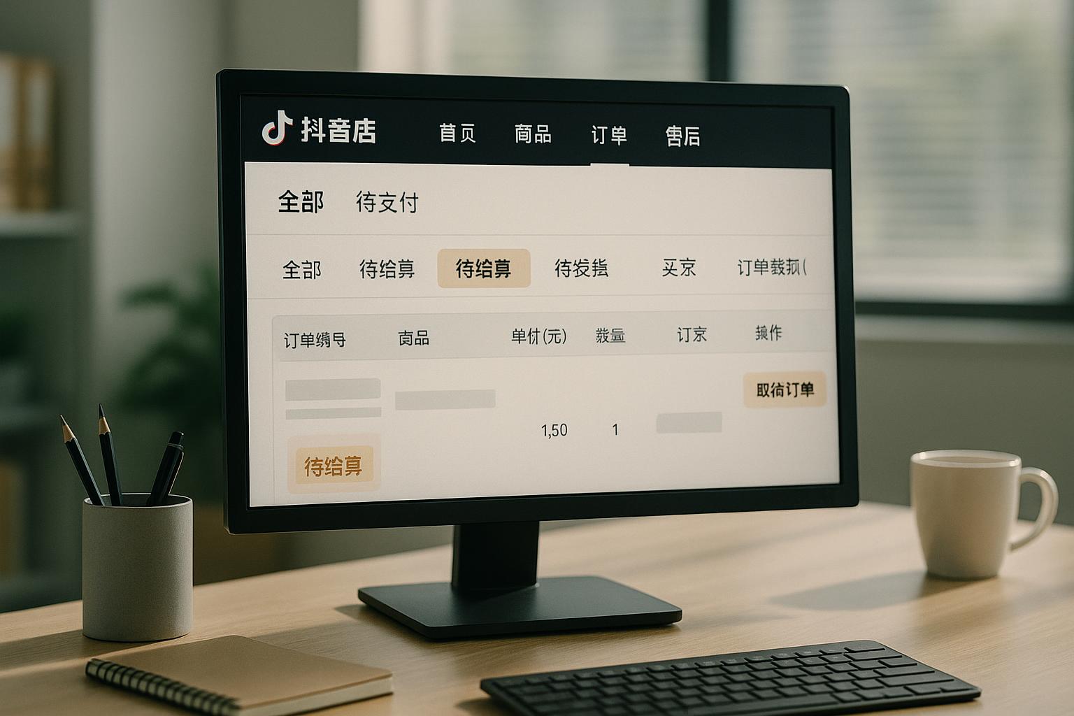 如何进入订单管理页面？