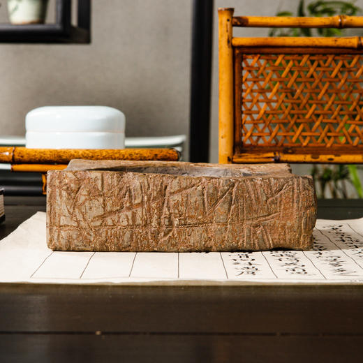 “虞司马”古砖制砚 商品图7