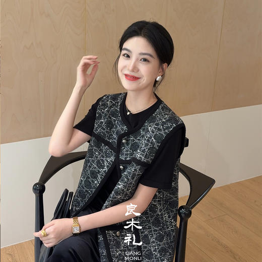 【卖完下架】良木礼小香风马甲（Q258362） 商品图3