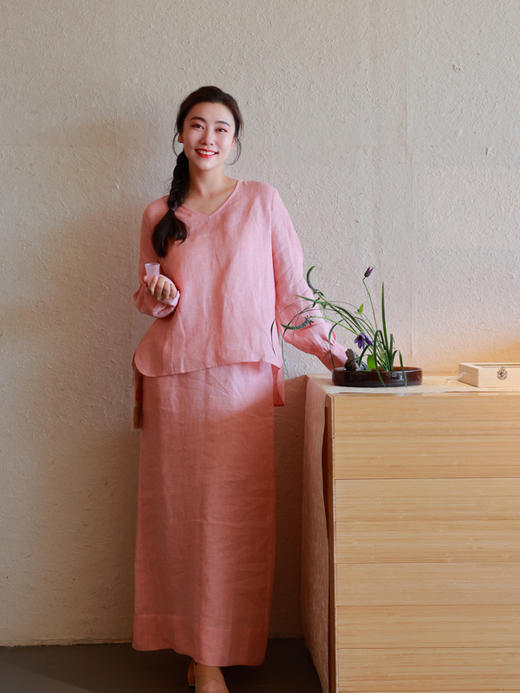 【2026东衣作】半裙（25806022秋曦晚照-结缘款） 商品图0