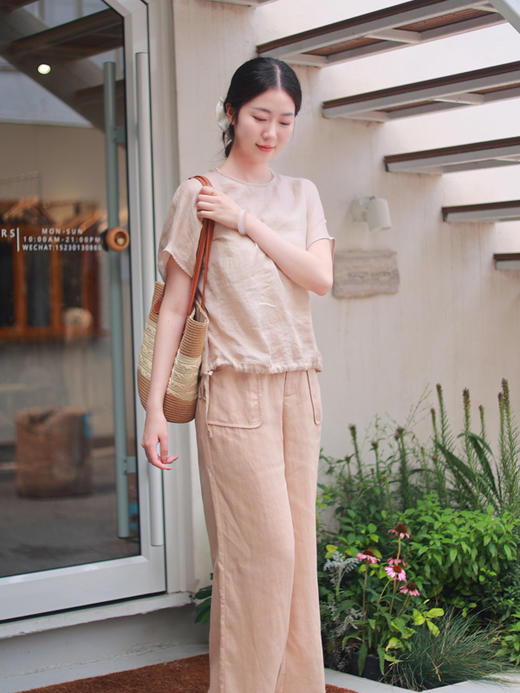 【抖音专属】谷响·直筒裤(25709445-无尽) 商品图4