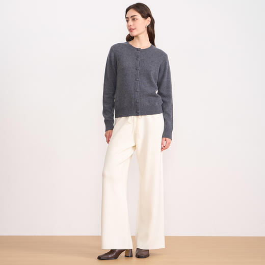 【5.2%羊绒】EITIE爱特爱圆领舒适柔软羊毛秋季新款针织衫D2501919 商品图5