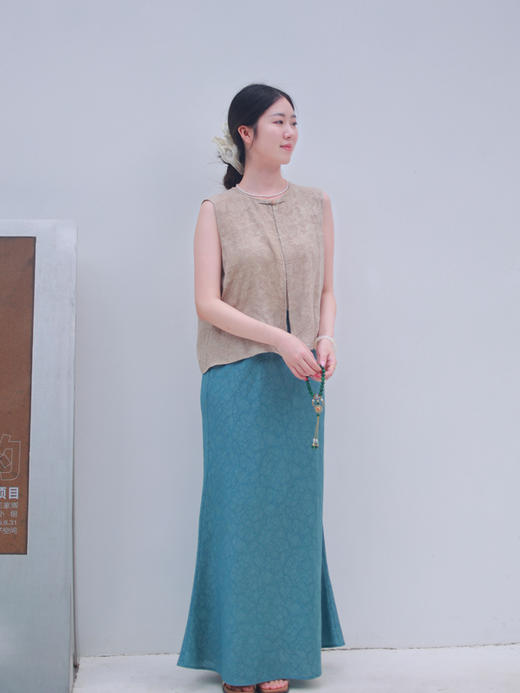 【抖音专属】热望·新中式马甲(25704303-暖玉) 商品图0