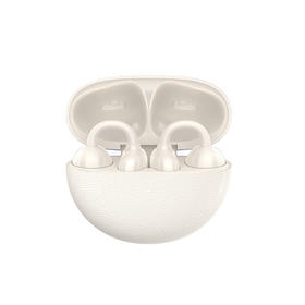 WIWU灵动Ai-305不入耳夹耳蓝牙耳机 米白色