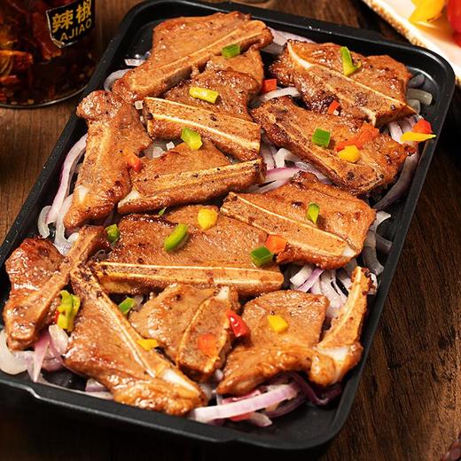 红盒子烧烤风味扇子骨 180g/盒 商品图1
