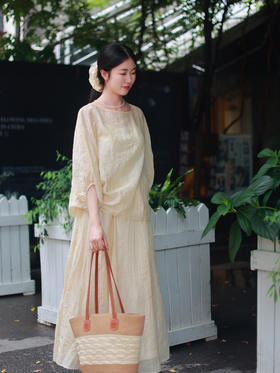 【2026东衣作】新中式上衣+半裙（25708318+25706319-黄昏晓）