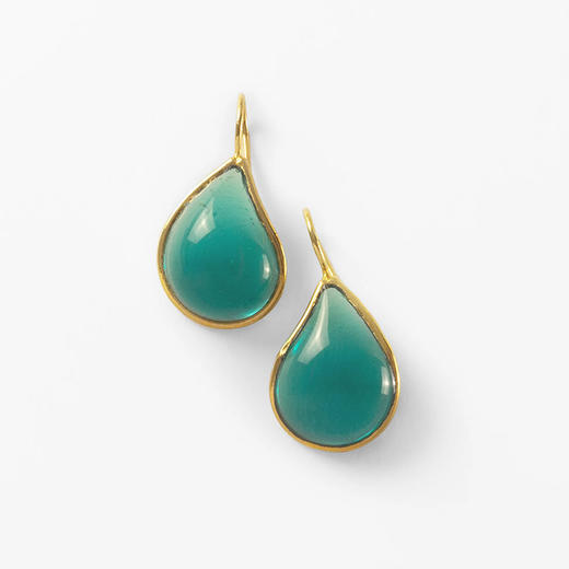 北京仓｜Loulou de la Falaise-LAGON-湖蓝 耳环［法国设计师］ 商品图4