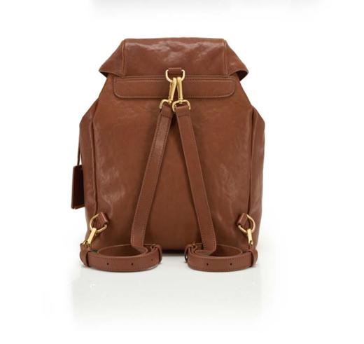 新秀丽LUMINA系列牛皮革时尚女士翻盖双肩包NY4*001 商品图3