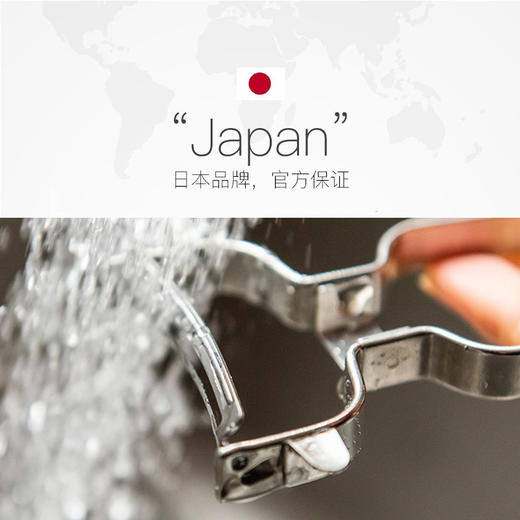 日本吉川 进口全不锈钢削皮刀  刮去皮刀刨刀 商品图6