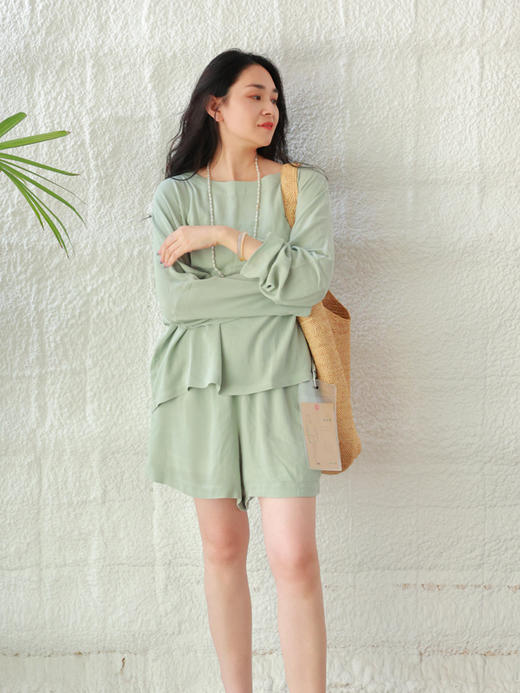 【抖音专属】短裤（25709400d-苍筤） 商品图0