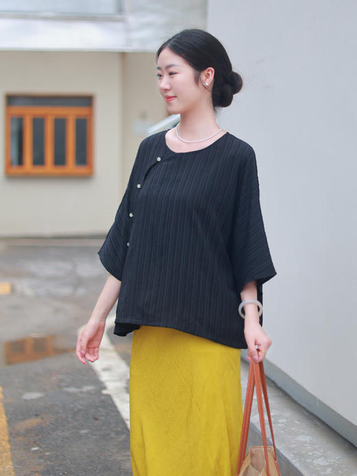 【抖音专属】青山隐隐·新中式上衣(25710397b-京元) 商品图3