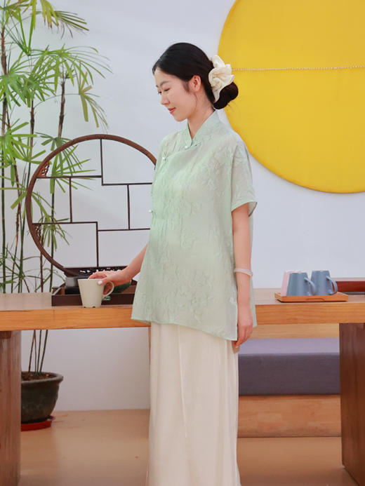 【2026东衣作】衬衫（25710435山岚） 商品图0