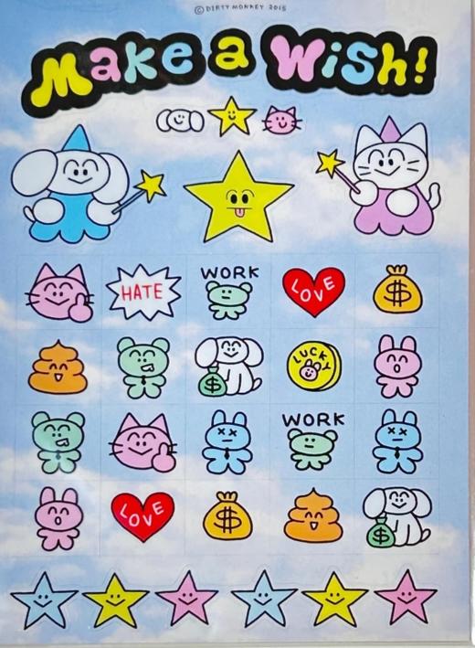 一只脏猴丨A6贴纸 商品图0