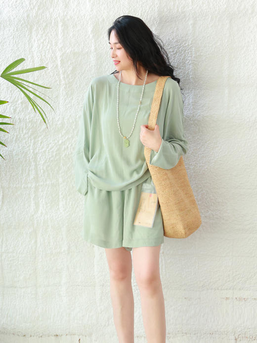 【抖音专属】短裤（25709400d-苍筤） 商品图1