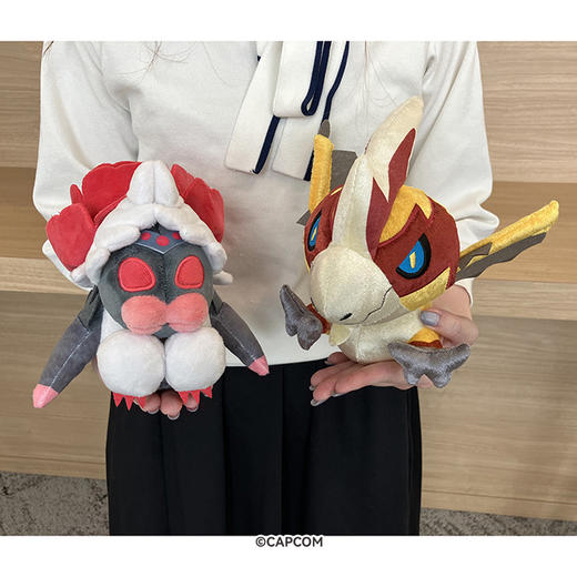 【GSC预售定金】怪物猎人 怪物Q版毛绒玩偶 刺花蜘蛛/千刃龙 商品图3