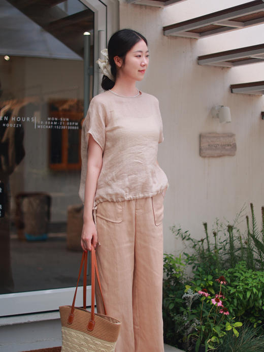 【抖音专属】谷响·直筒裤(25709445-无尽) 商品图3