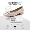 品质好货|Safiya/索菲娅2025新中式风春秋女士高级感时装百搭浅口低跟单鞋SFD3111703 商品缩略图5