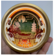 宁波城市纸雕灯