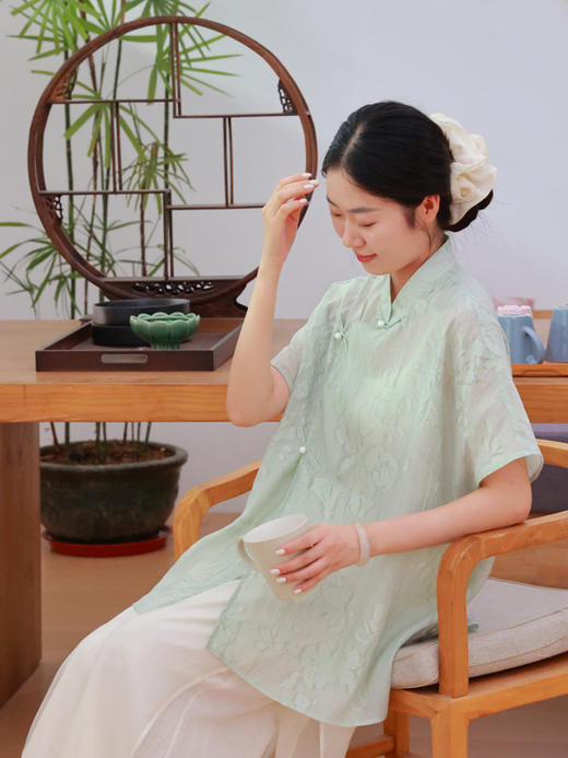 【2026东衣作】衬衫（25710435山岚） 商品图2