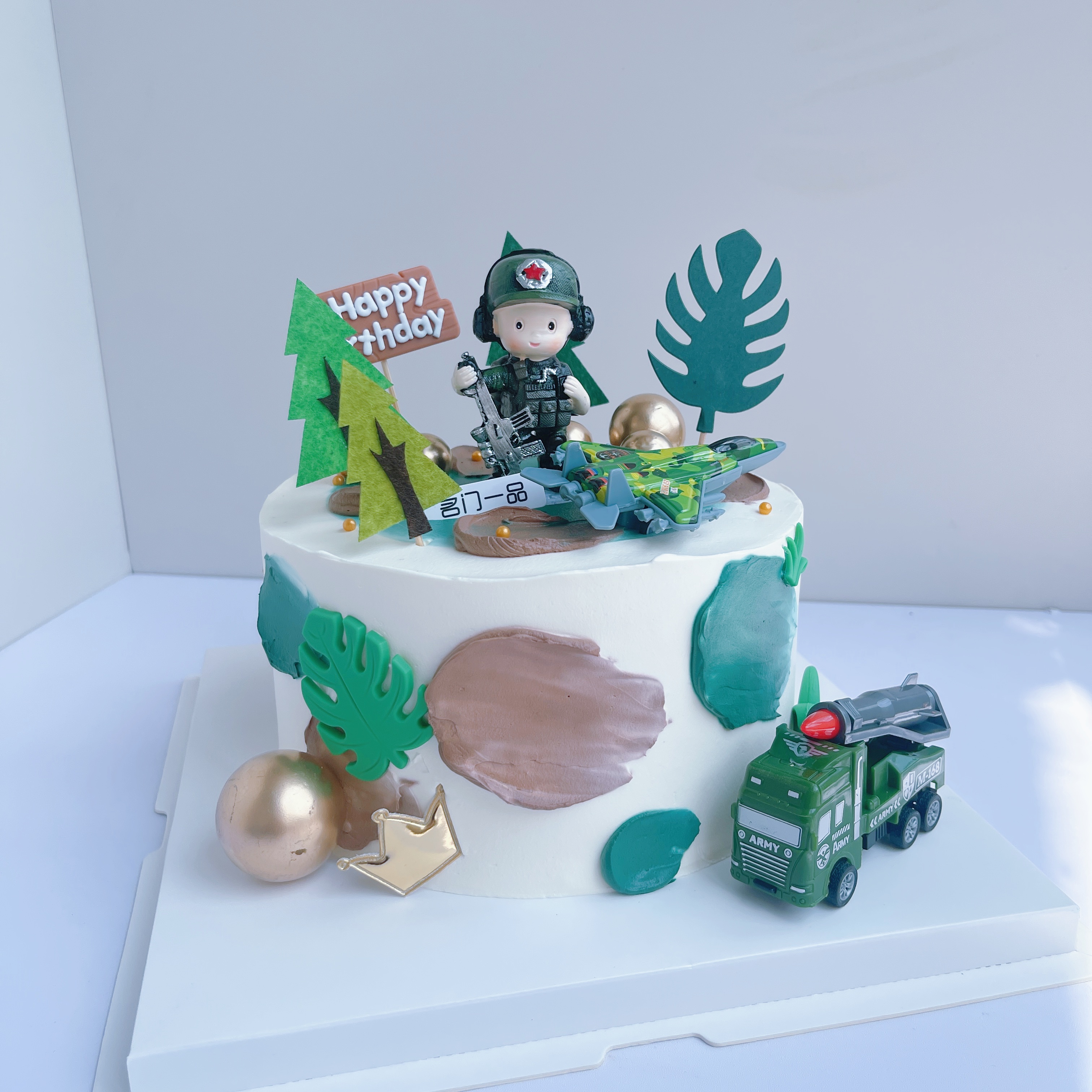 致可爱的军人，中华崛起 6英寸