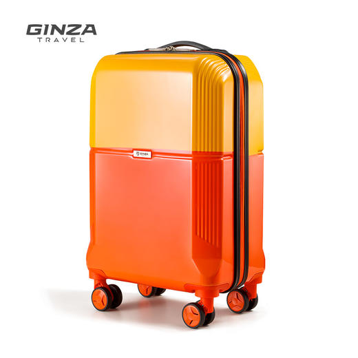银座GINZA TRAVEL经典热销拉链登机箱A-9522  A-9709 商品图4
