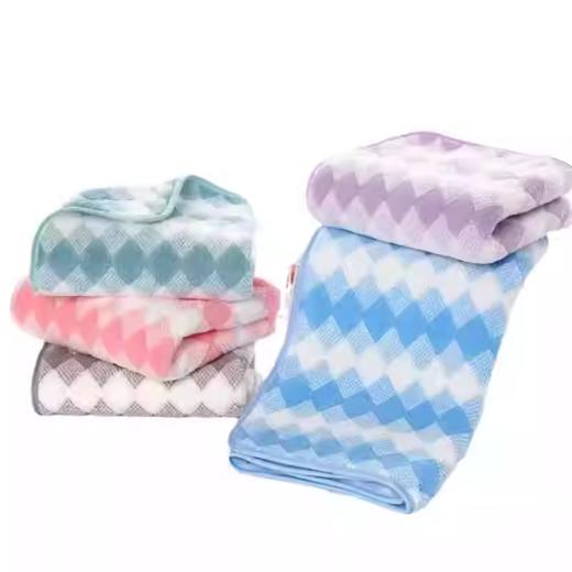 鼎夫牌珊瑚绒浴巾 商品图0