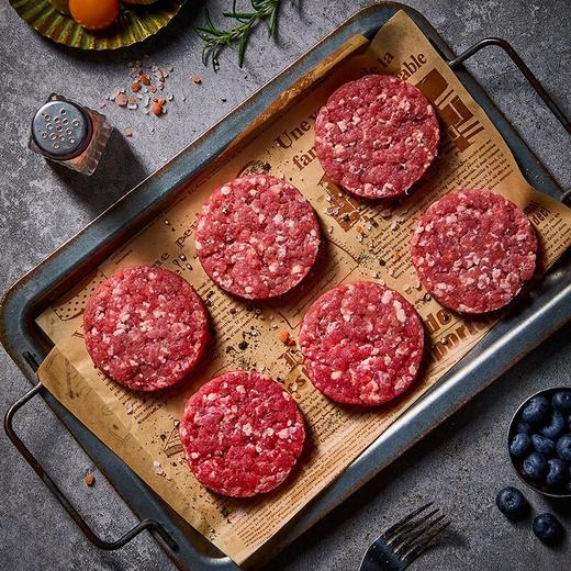 潮香村原切谷饲安格斯牛肉饼 300g/盒 商品图5