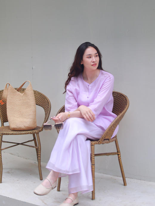 【抖音专属】水中月·新中式衬衣（25710430水中月） 商品图1