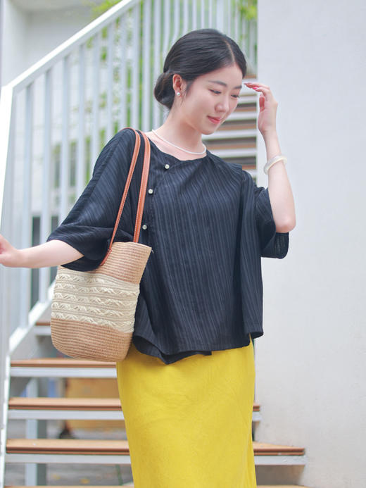 【抖音专属】青山隐隐·新中式上衣(25710397b-京元) 商品图4